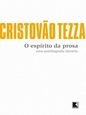 cover image of O espírito da prosa